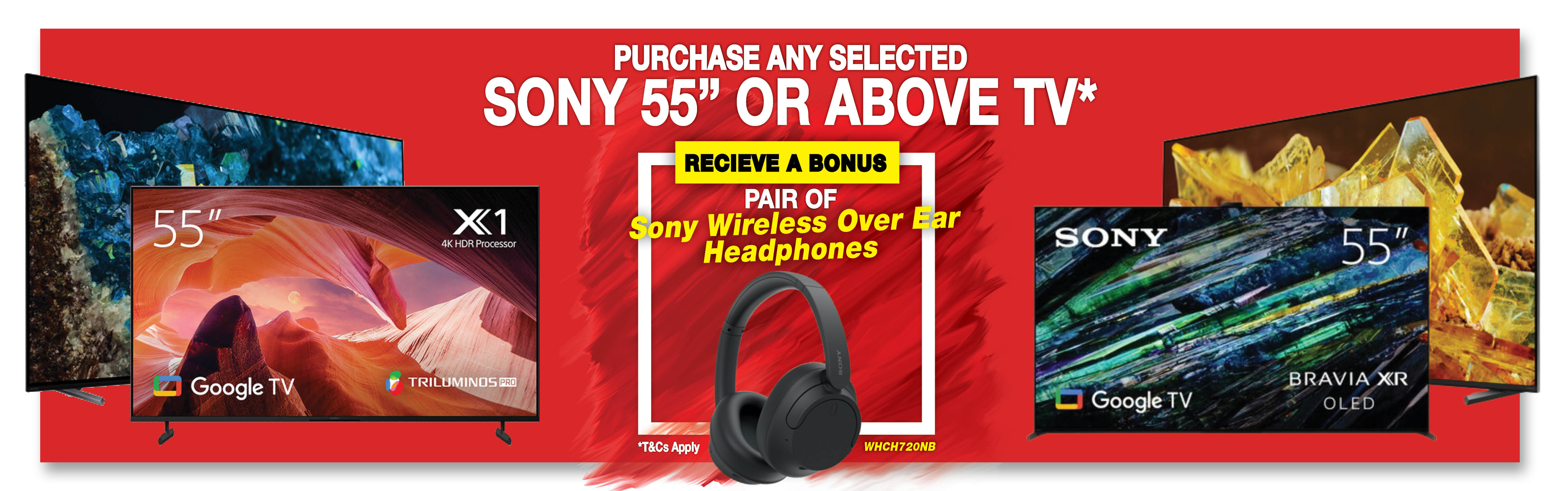 Sony 55 tv bonus offer artwork