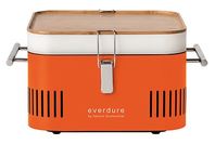CUBE Charcoal Portable Barbeque - Orange - Everdure by Heston Blumenthal