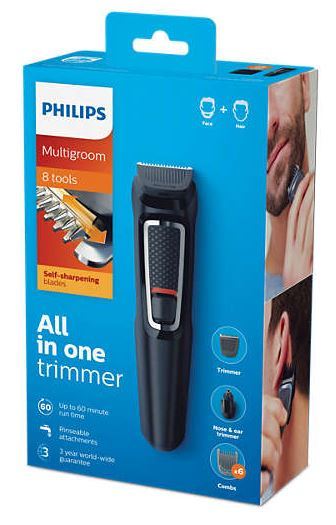 Philips multigroom 8 in 1 trimmer mg3730 15 4