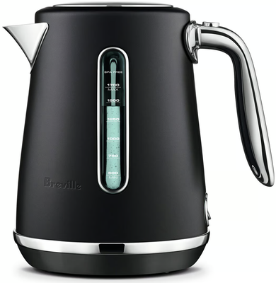 Bke735btr   breville the soft top luxe kettle black truffle