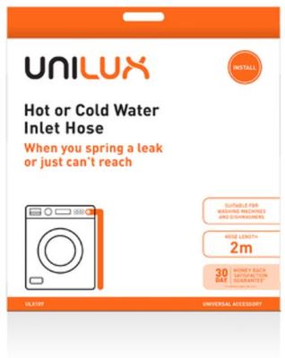 Unilux hot or cold water inlet hose ulx107