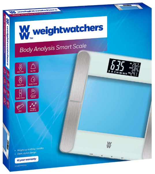 Weight watchers body analysis smart scale 3