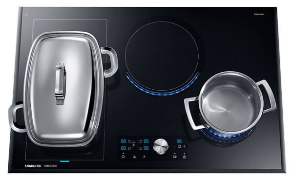 Samsung 4 burner chef collection induction cooktop nz84j9770eksa 5