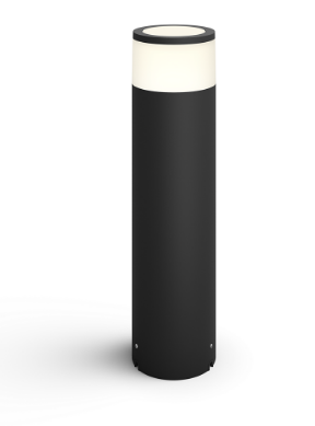 Philips hue white and color ambiance calla large outdoor pedestal hue731801
