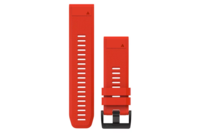 Garmin QuickFit 26 Silicone Watch Band (Flame Red)