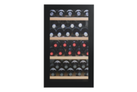 Vintec 35 Bottle (max - Bourdeaux) Freestanding Wine Cabinet- Black