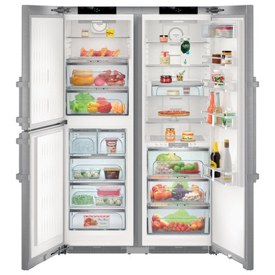 Liebherr 756l side by side fridge