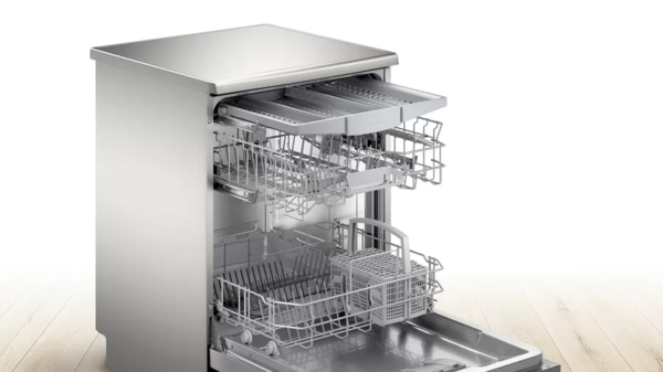 Sms4hvi01a   bosch series 4 free standing dishwasher 60cm stainless steel %283%29
