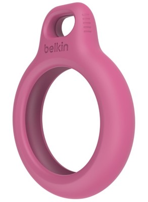 F8w973btpnk   belkin secure holder with key ring for airtag pink %283%29