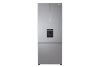 Panasonic 2-door Bottom Freezer Refrigerator Stainless Steel with Water Dispenser