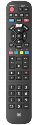 Urc4914   one for all panasonic tv replacement remote