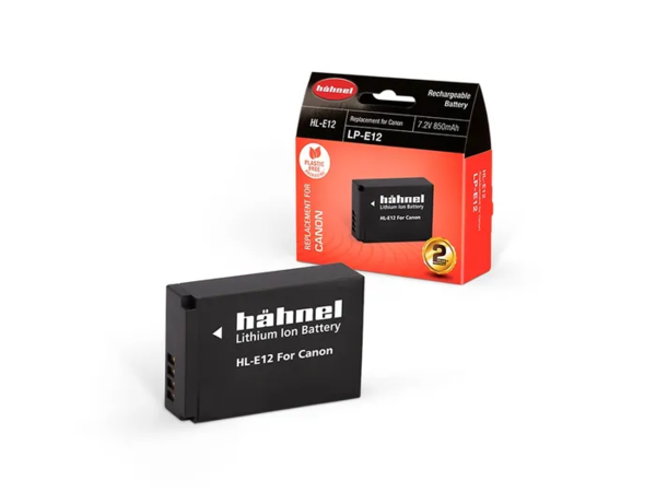 Hn1000175 4   hahnel hl e12 canon compatible battery lp e12