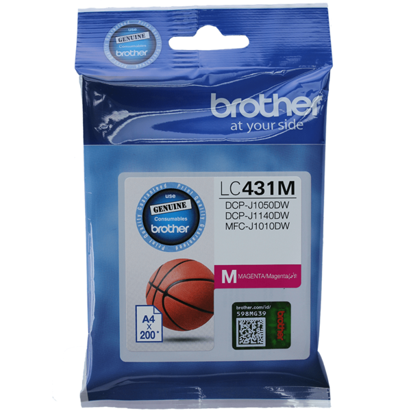 Lc431m   brother lc431m magenta ink cartridge %e2%80%93 single pack