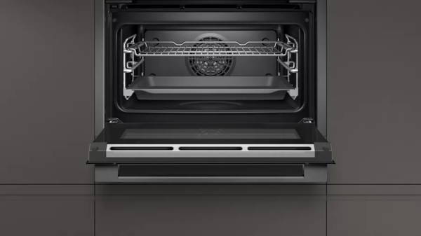 C18ft28g0   neff 45cm combi wall steam oven graphite grey %283%29