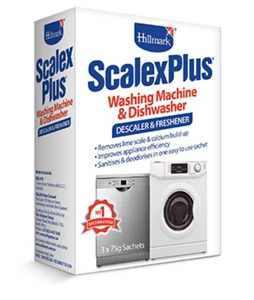 Phm70   hillmark scalex plus washing machine and dishwasher descaler and freshener