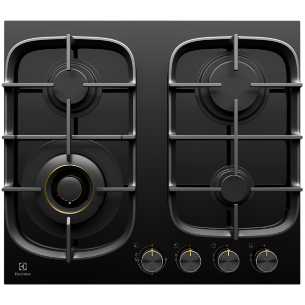 Ehg645be   electrolux 60cm 4 burner black ceramic glass gas cooktop %281%29
