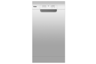 Haier 45cm Compact Freestanding Dishwasher Silver