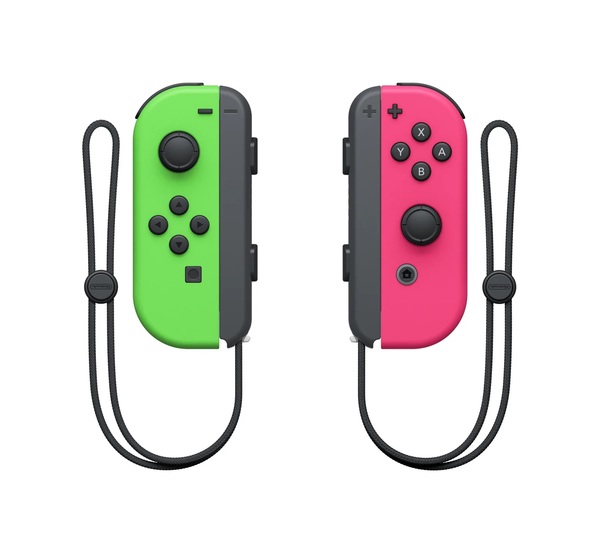 Nintendo switch joy con   green pink 2