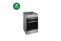 Westinghouse 60cm Stainless Steel Dual Fuel Freestanding Cooker