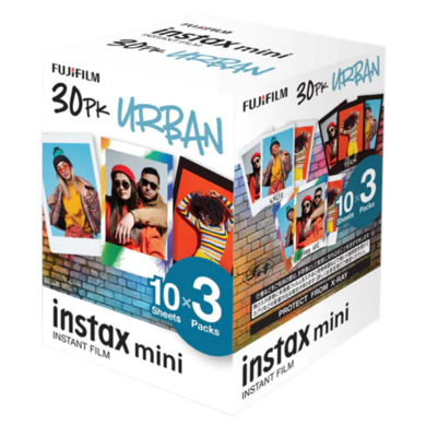 25335   fujifilm instax mini film 30 pack urban %281%29