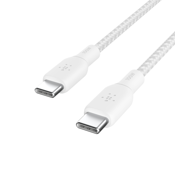 Cab014bt2mwh   belkin boostcharge usb c to usb c cable 100w white %282%29