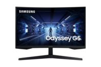 Samsung 27" Odyssey G5 Curved WQHD 2560x1440 G55T Gaming Monitor | 144Hz | 1ms | HDR10 | VA Panel | 1000R | AMD FreeSync Premium (LC27G55TQBEXXY)