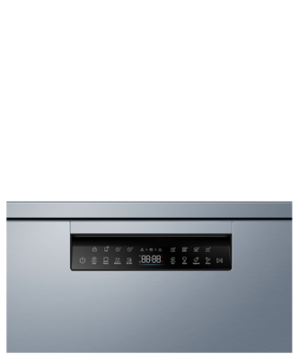 Hdw15f3s1   haier freestanding dishwasher with steam   satina %282%29