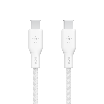 Cab014bt3mwh   belkin boostcharge usb c to usb c cable 100w white %281%29