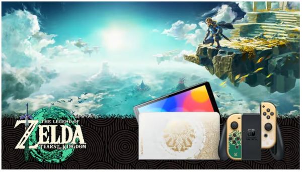 Nintendo switch oled model   the legend of zelda   tears of the kingdom edition 4