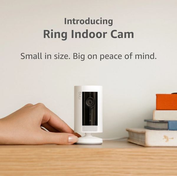 Ring indoor camera   white 3