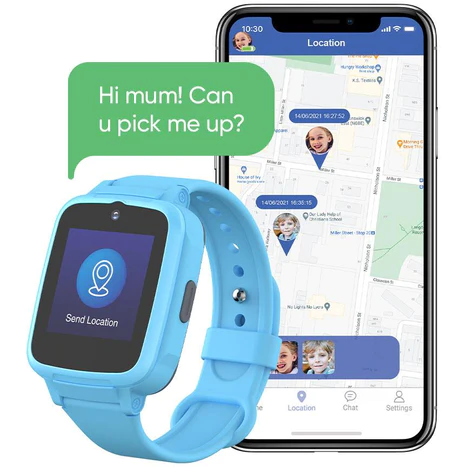 Pxb 4gbl   pixbee kids 4g video smart watch with gps tracking blue %284%29
