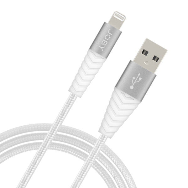 Jb01812   joby charge and sync lightning cable 1.2m white %283%29