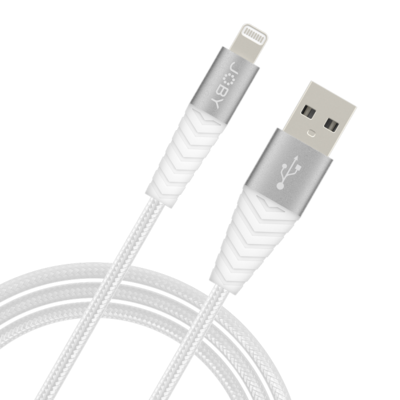 Jb01812   joby charge and sync lightning cable 1.2m white %283%29