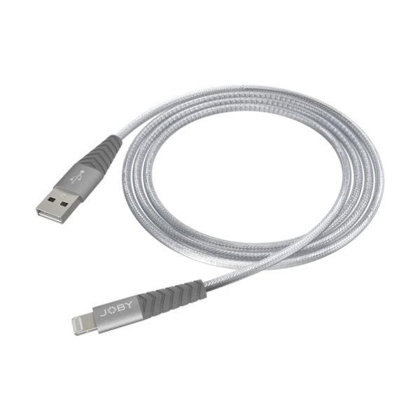 Jb01815   joby charge and sync lightning cable 1.2m space grey %281%29