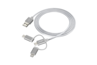Joby Charge and Sync Cable 3-in-1 - 1.2m Space Grey