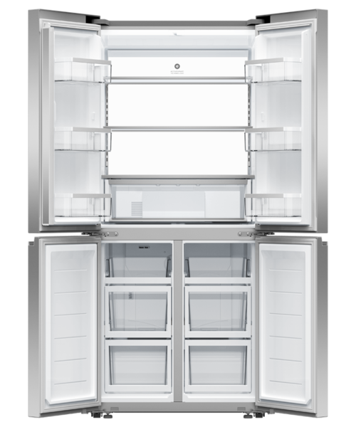 Rf500qnx1   fisher   paykel quad door fridge freezer 498l stainless steel %283%29