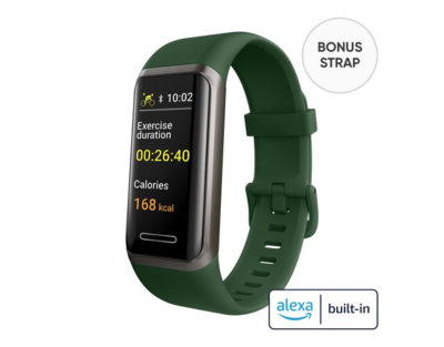 Rz elbk   ryze elevate smart watch with alexa black   green %282%29