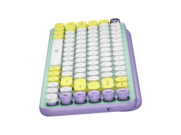 920 010578   logitech pop keys wireless mechanical keyboard with customizable emoji keys   daydream 4