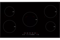 Eurotech 90cm Black Glass Induction Cooktop