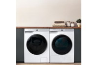 Samsung 12kg BubbleWash Smart Front Load Washer & 9kg Smart Heat Pump Dryer