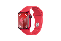 Apple Watch S9 GPS 41mm Red Aluminium Case with Red Sport Band - M/L