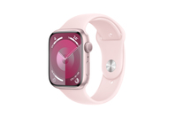 Apple Watch S9 GPS 45mm Pink Aluminium Case - Light Pink Sport Band - S/M
