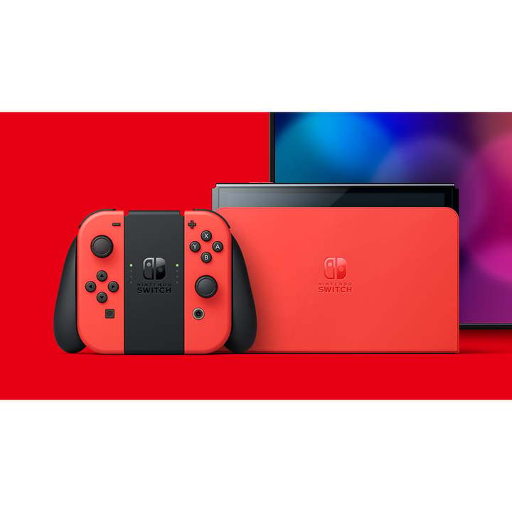Nintendo switch console oled model   mario red edition 10