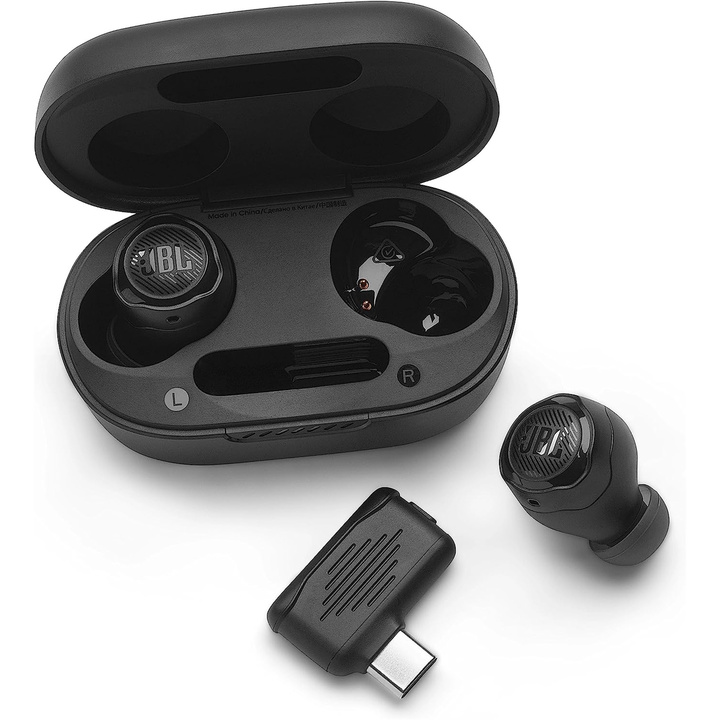 Jbl quantum tws air true wireless gaming earbuds in ear headphones %28black%29 2