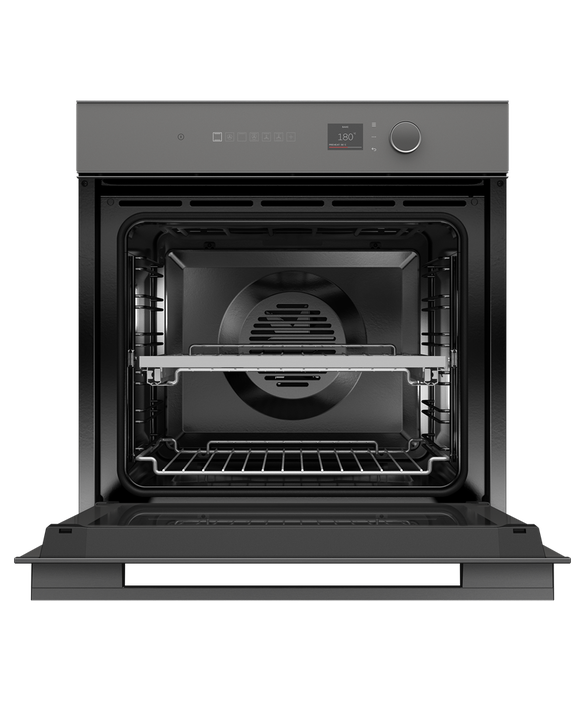 Ob60sm16plg1   fisher   paykel series 7 60cm 16 function self cleaning oven grey glass %282%29