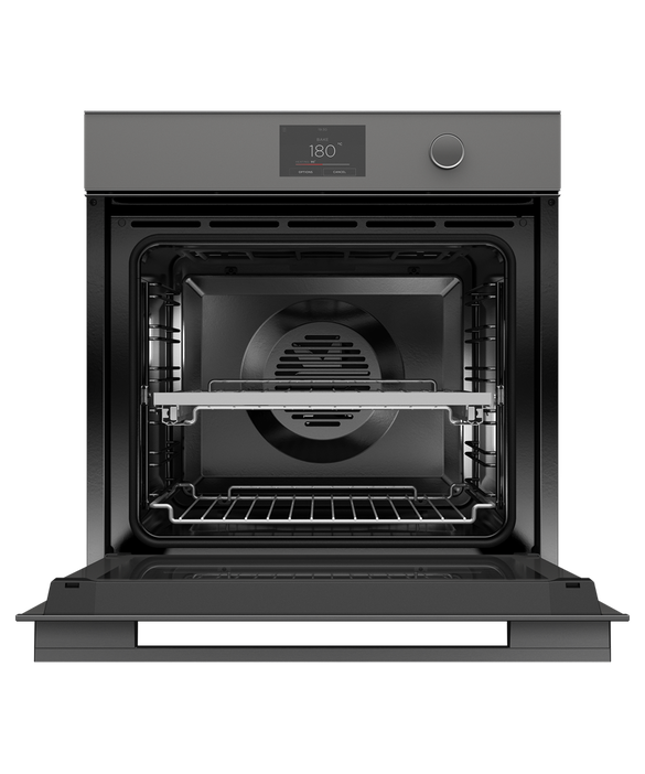 Ob60smptdg1   fisher   paykel series 9 60cm 16 function self cleaning oven grey glass %282%29