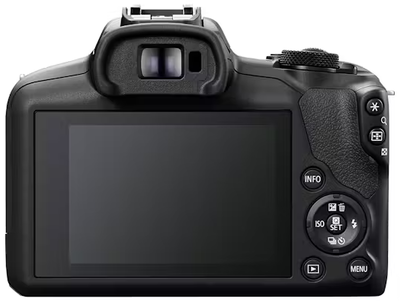 R100tkis   canon eos r100 mirrorless camera with rf s 18 45mm f4.5 6.3   55 210mm f5 7.1 is stm lens %283%29