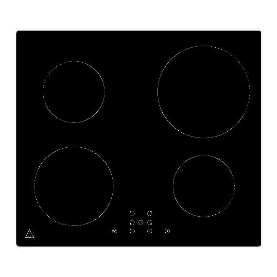 Fs600si   parmco freestanding stove induction 600mm stainless steel 2
