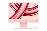 Apple 24" iMac With Retina 4.5K Display M3 Chip With 8 Core CPU And 8 Core GPU 256GB SSD Pink