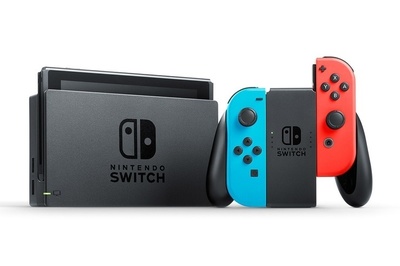 Nintendo switch neon console bundle with switch sports set incl. leg strap   3 months switch online 2
